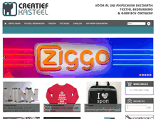 Tablet Screenshot of creatiefkasteel.nl